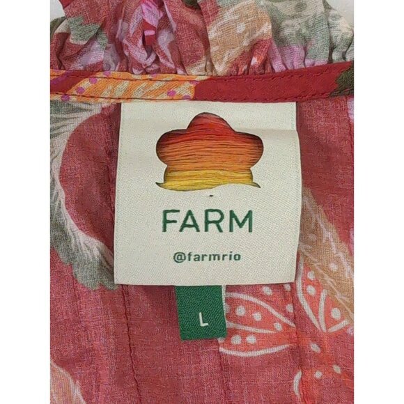FARM Rio Red Multicolor Blouse - Picture 7 of 10